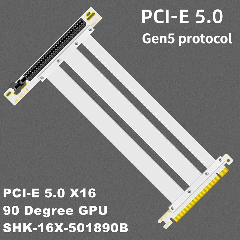 PCIe 5.0 x16 Riserkabel, perfe - Pcie 4.0 X16 Riser Cable 90 Degree recensie en prijs