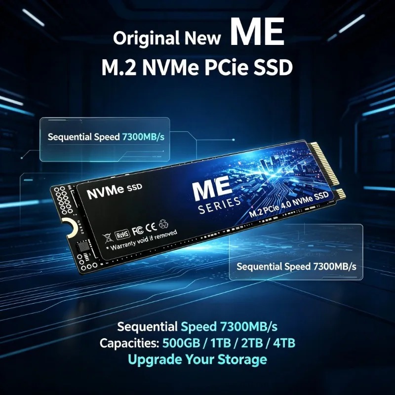 7300 MB/s lees snelheid, ME-se - M.2 Nvme 4Tb Pcie 4.0 Ssd recensie en prijs
