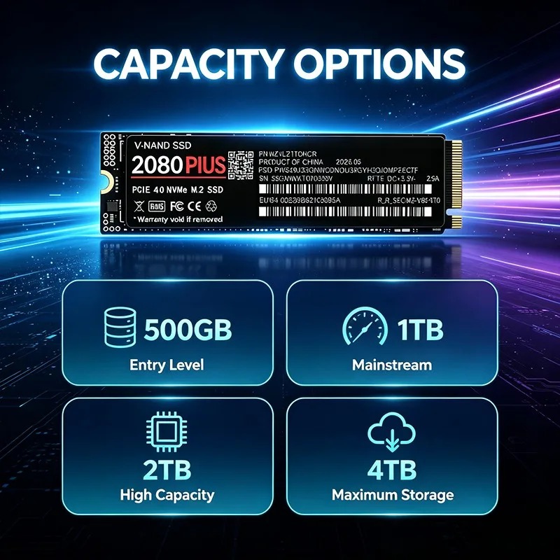 NIEUW 2080 PLUS NVMe M.2 2280  - M.2 Nvme 4Tb Pcie 4.0 Ssd recensie en prijs